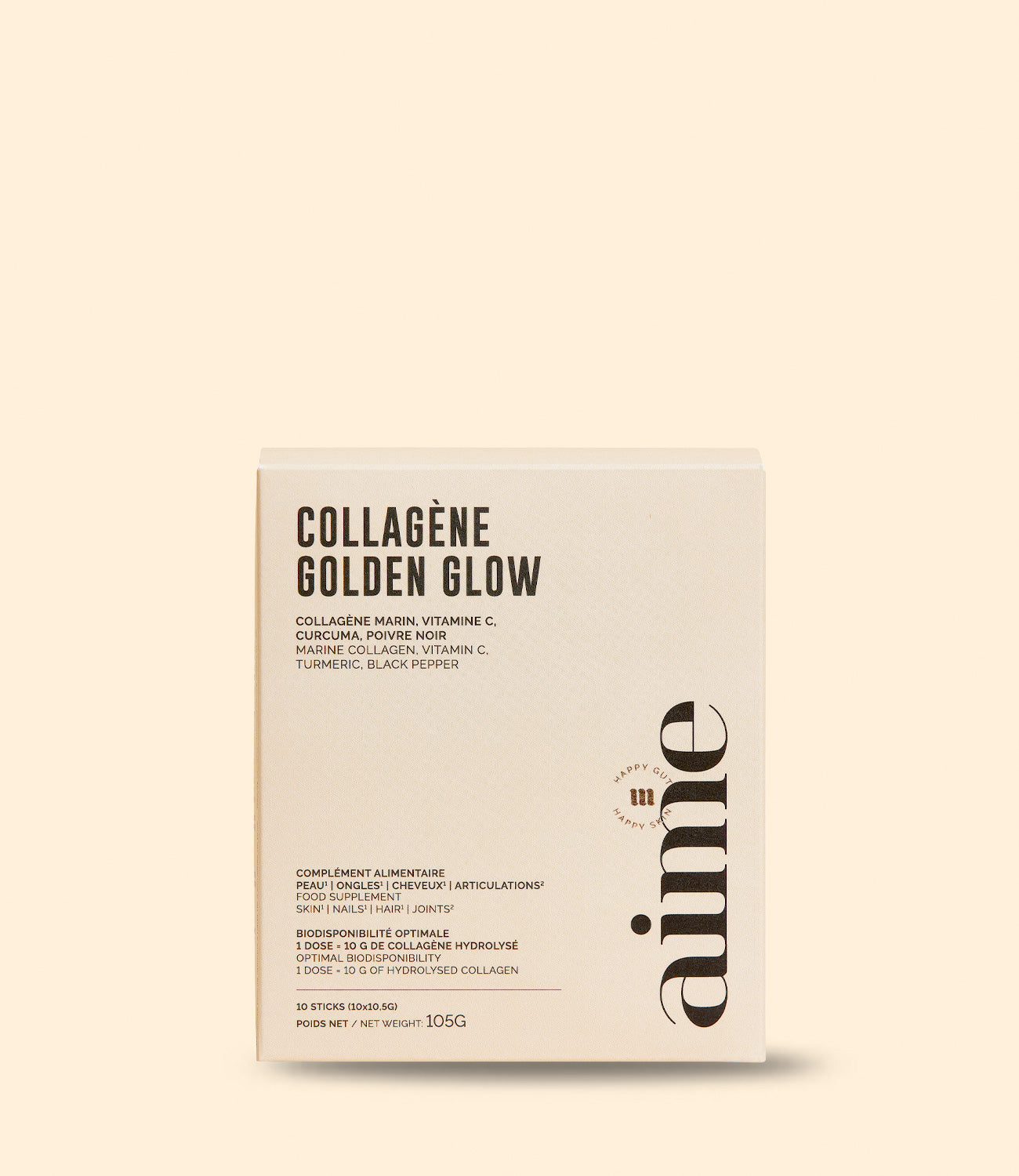 Collagène Golden Glow cure 10 jours par Aime
