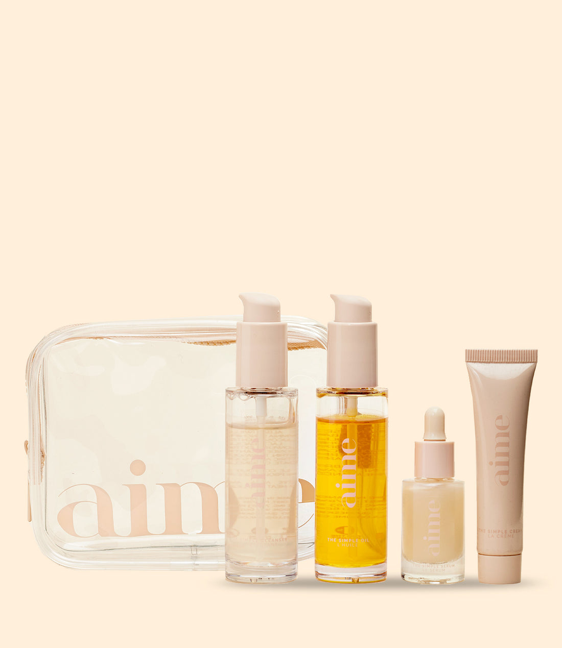 La mini Routine Simple Skin par Aime Skincare