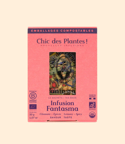Boîte infusion Fantasma 12 sachets biologique par Chic des Plantes