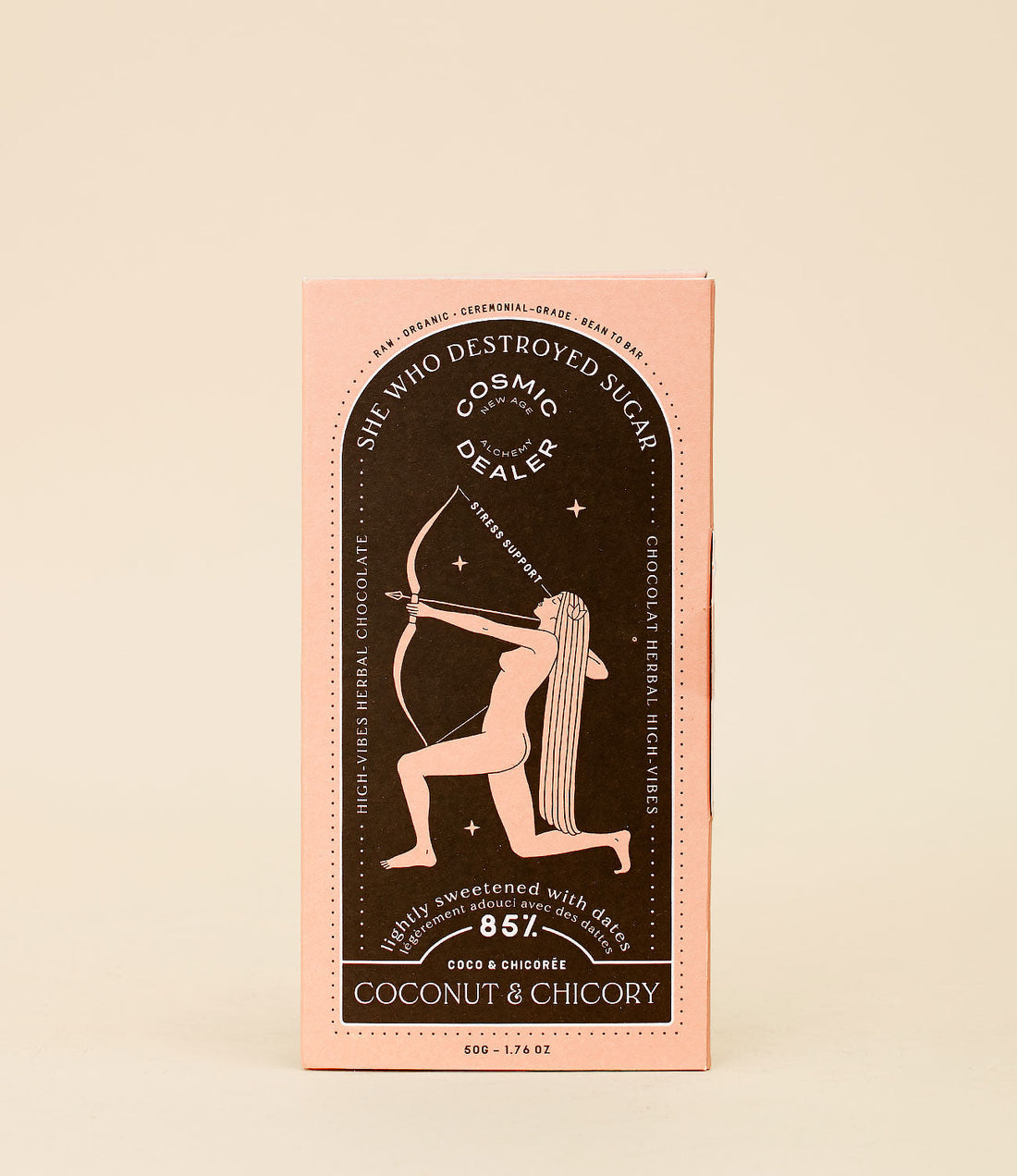 Tablette Chocolat Noir Coco &amp; Chicorée par Cosmic Dealer