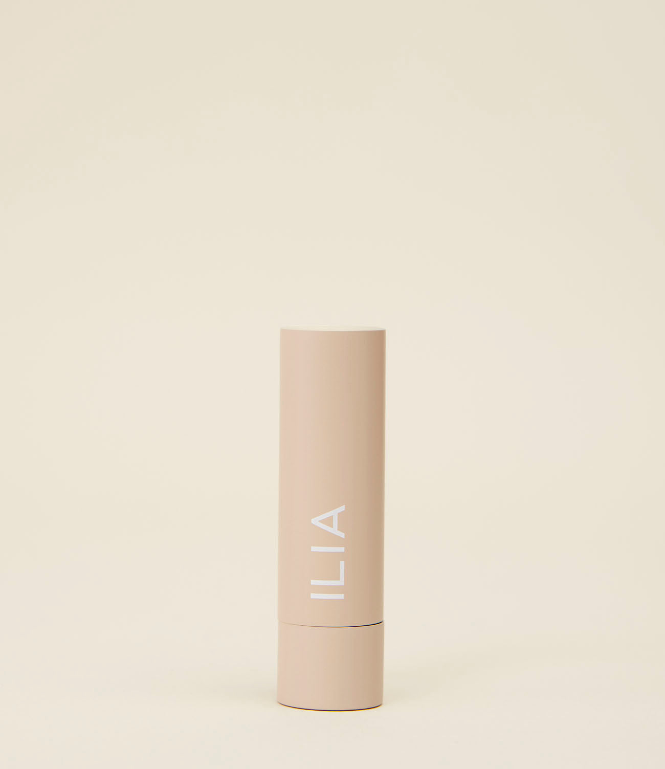 Rouge à lèvres color block Ilia en tube. Packaging.